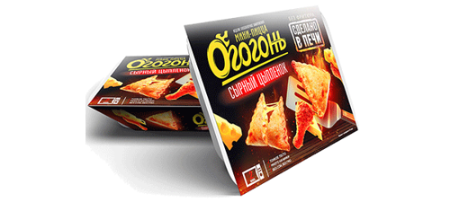 Мини-Пицца Огогонь Сырный Цыпленок 250г