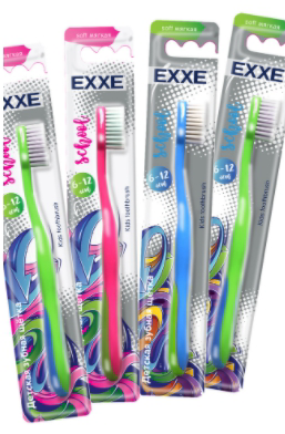 Зубная щетка EXXE School  (6-12 лет) детская 1 шт