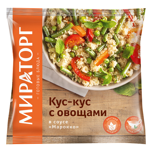 Кус-Кус с овощами в соусе Марокко Мираторг 400г