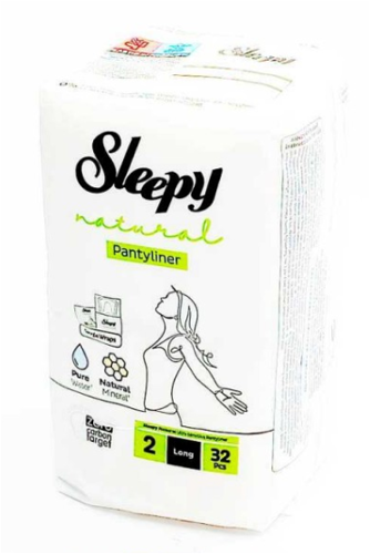 Прокладки гигиенические SLEEPY "Natural" ежедневные 32 шт